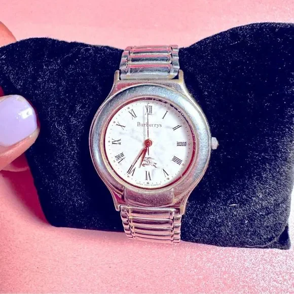 Burberry Watch- used Burberry BU1350 Stainless Steel Watch 38mm Quartz Analog  main image 3